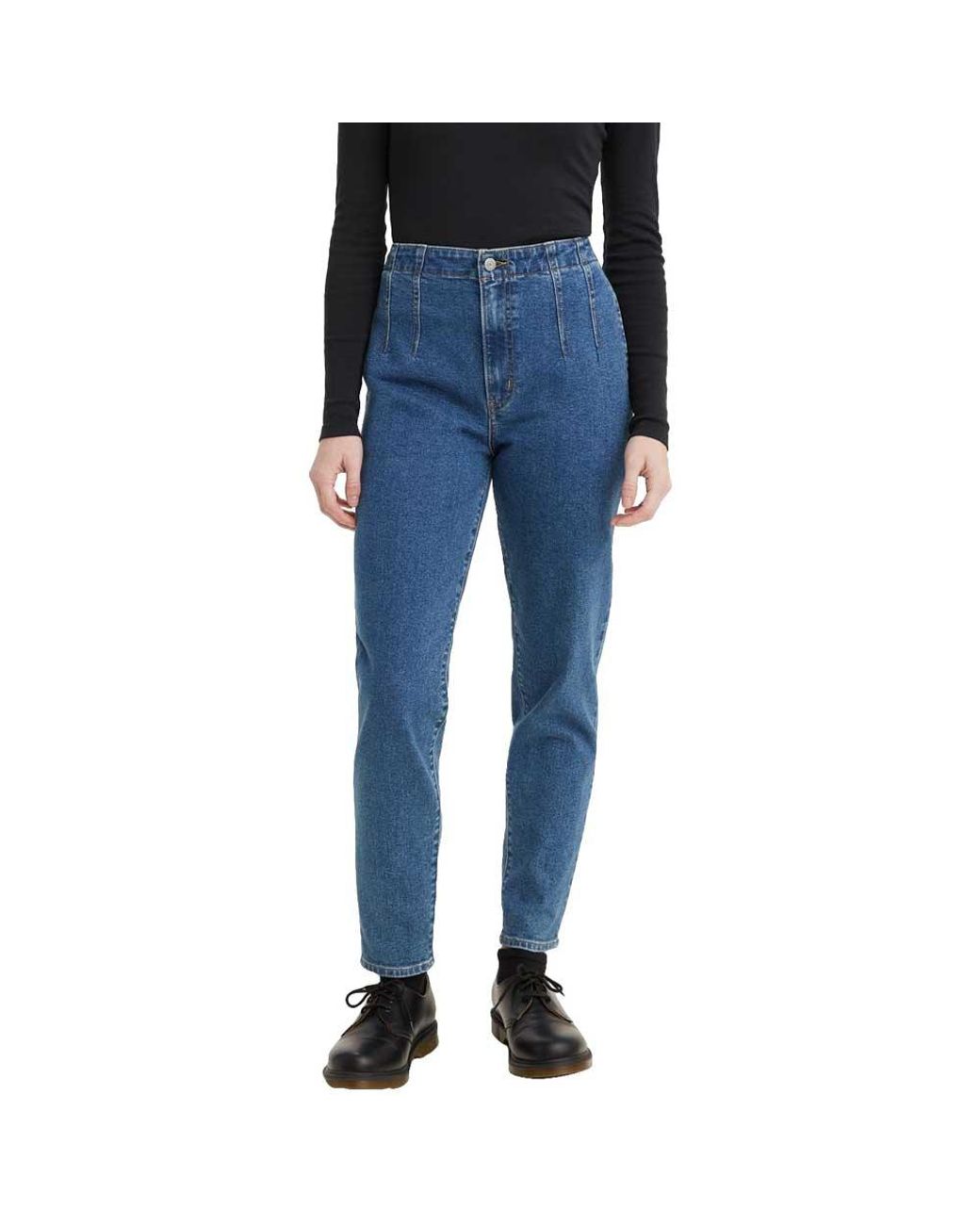levis high waisted taper