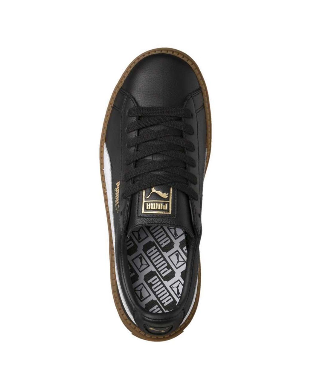 puma platform gum sole