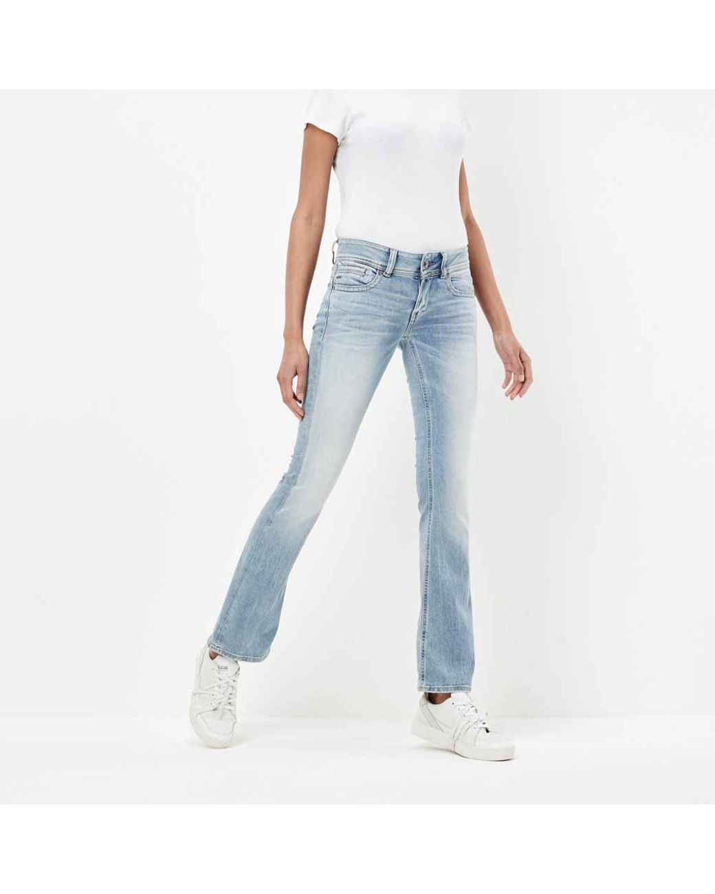 midge saddle mid waist skinny bootcut jeans