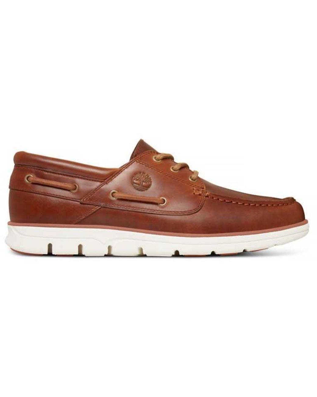 timberland bradstreet 3 eye boat