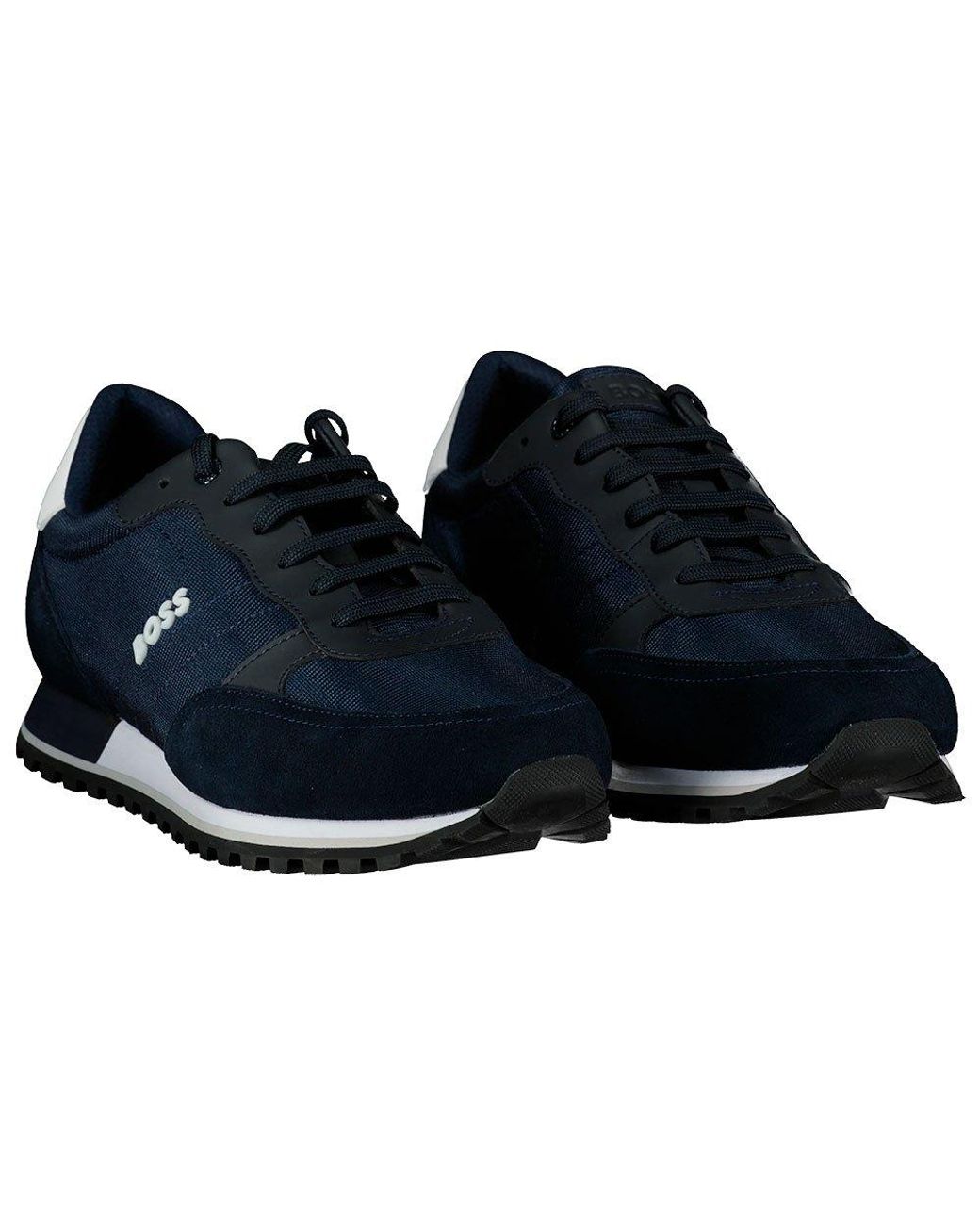 BOSS by HUGO BOSS Parkour-l Runn Nymx Trainers in Black for Men | Lyst