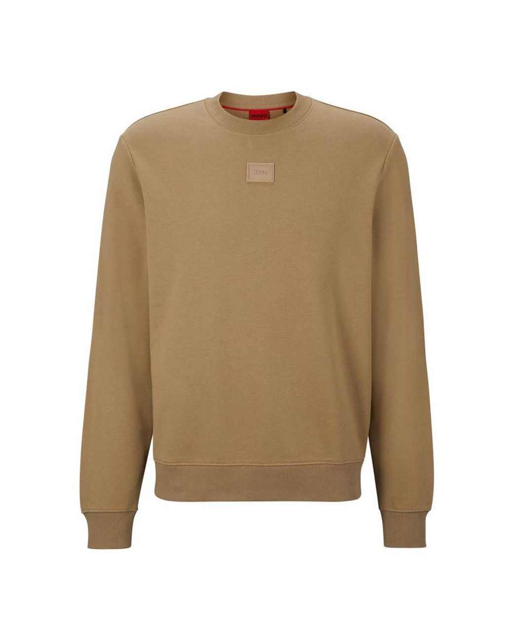 HUGO Dirago Sweatshirt in Brown for Men | Lyst