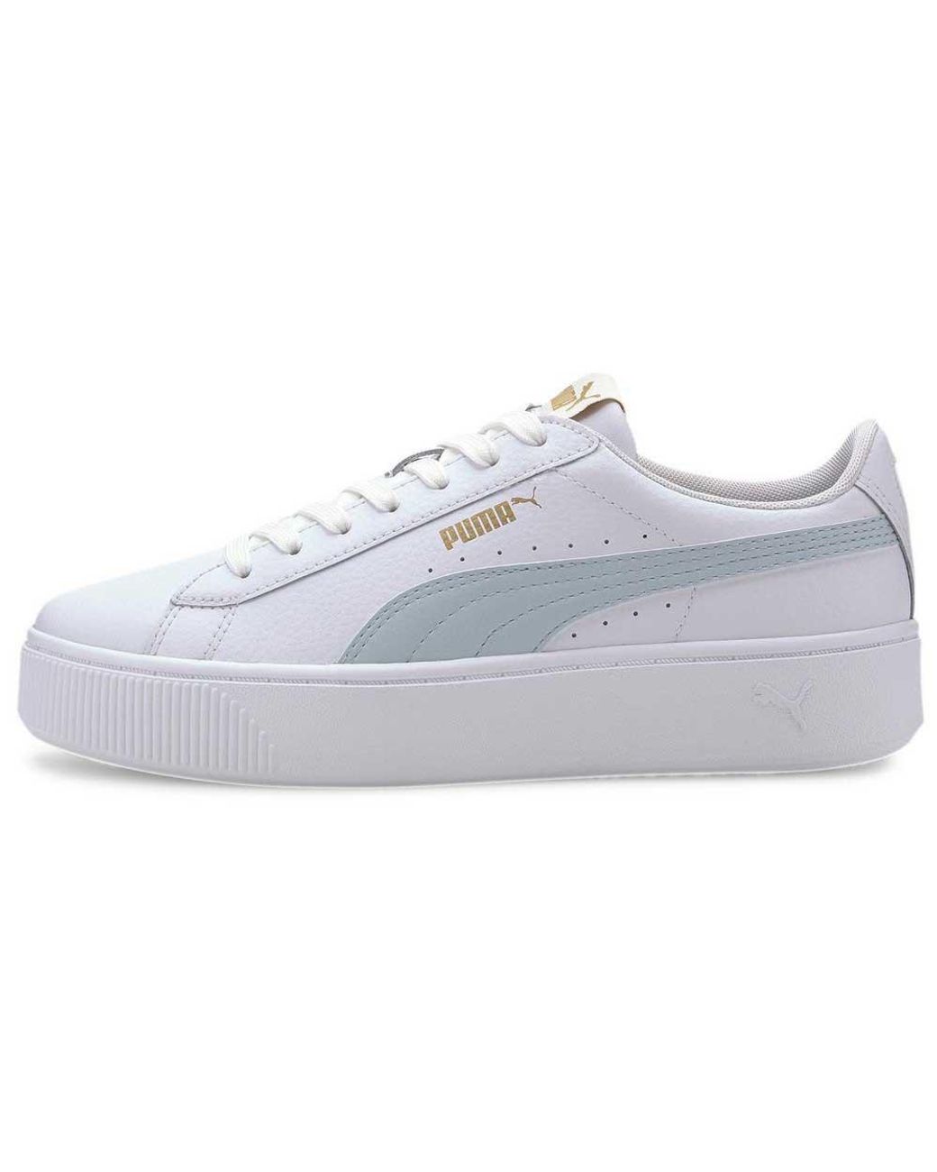 PUMA Vikky Stacked L in White | Lyst