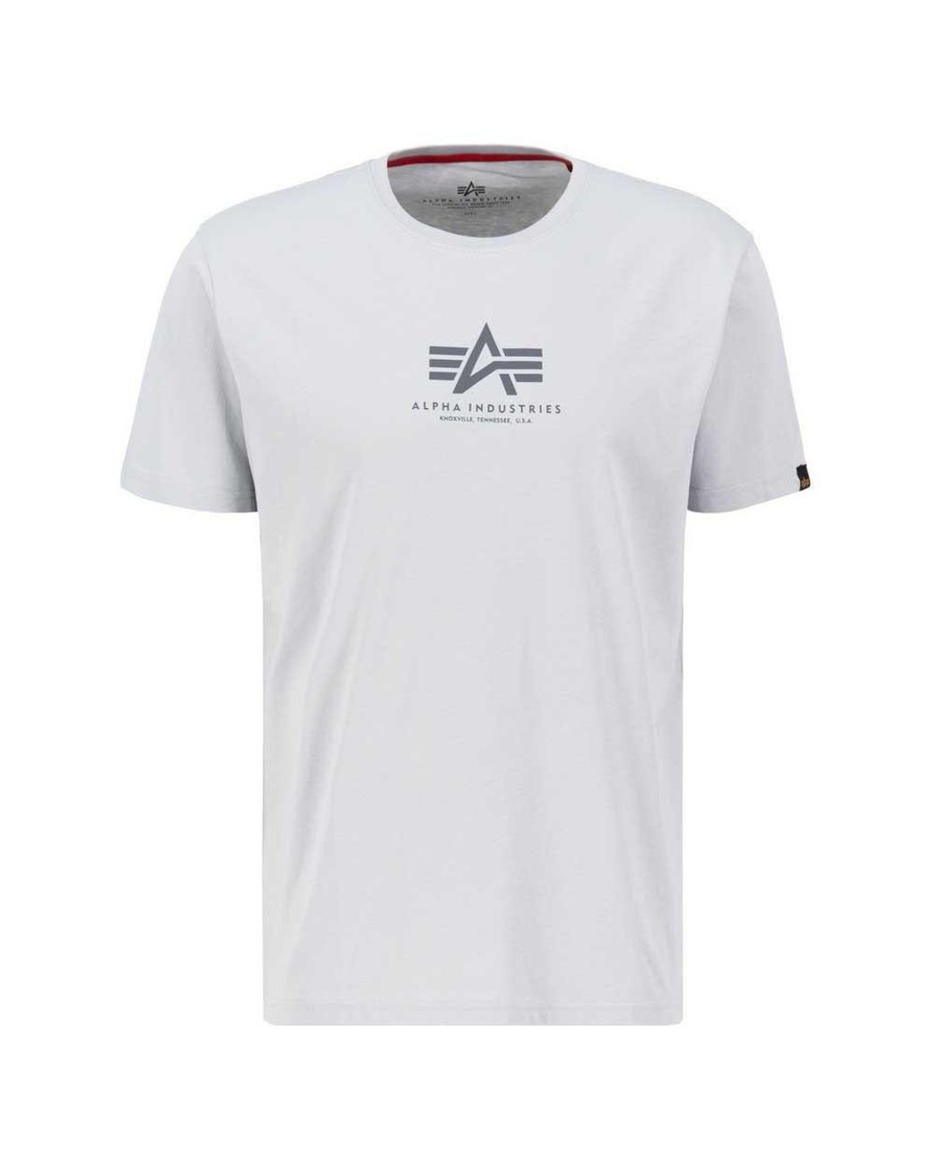 Alpha Industries Apha Indutrie Baic T Hort Eeve T-hirt An in White for Men  | Lyst