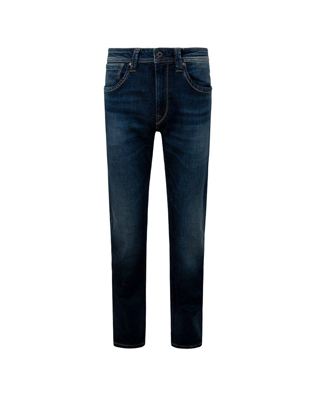 Pepe Jeans Denim Kingston Zip Jeans in Denim (Blue) for Men | Lyst