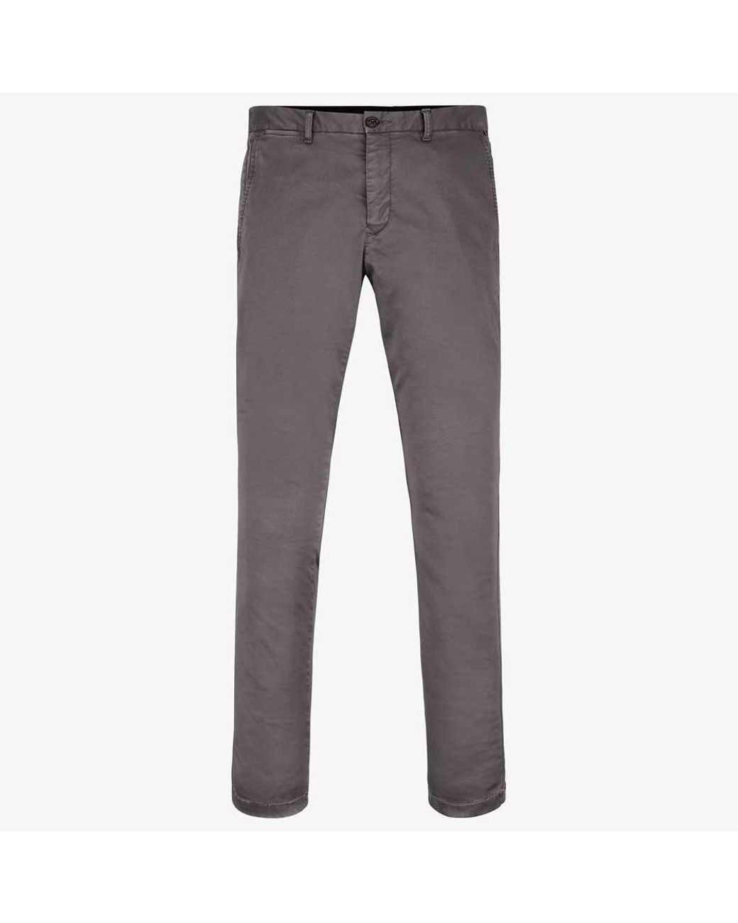 Tommy Hilfiger Straight Denton Gmd Flex Chino Pants in Gray for Men | Lyst