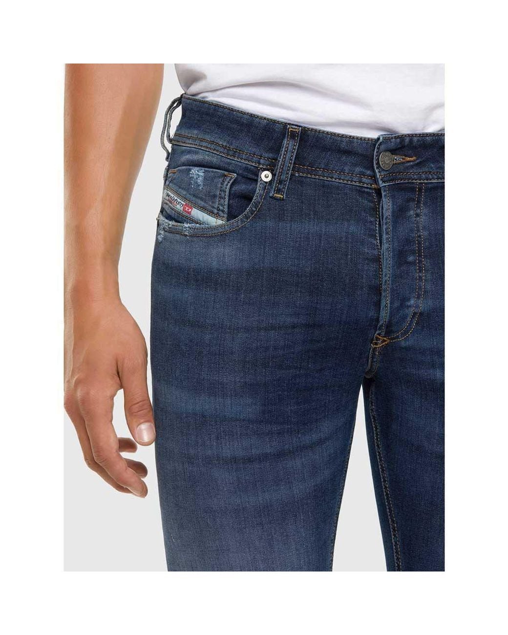 DIESEL Denim Skinny in Denim (Blue) for