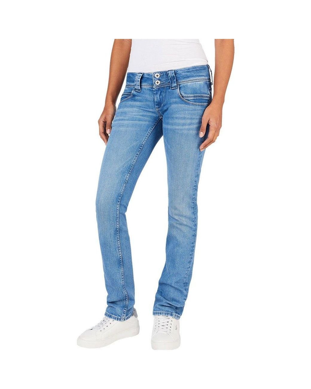 Pepe Jeans Venus Jeans in Blue | Lyst