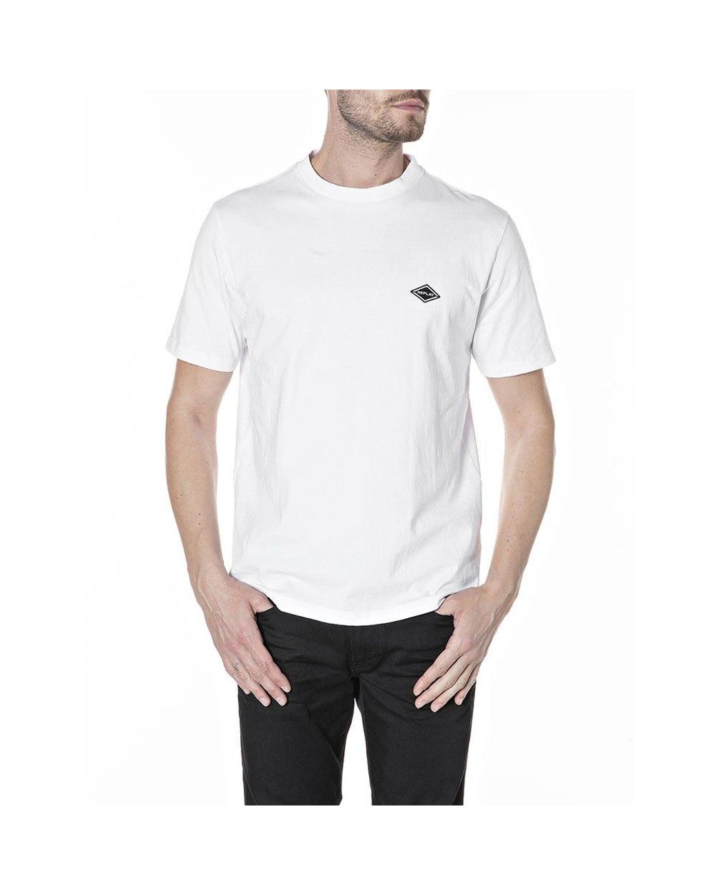 Replay M3466.000.22608 T-shirt in White for Men | Lyst