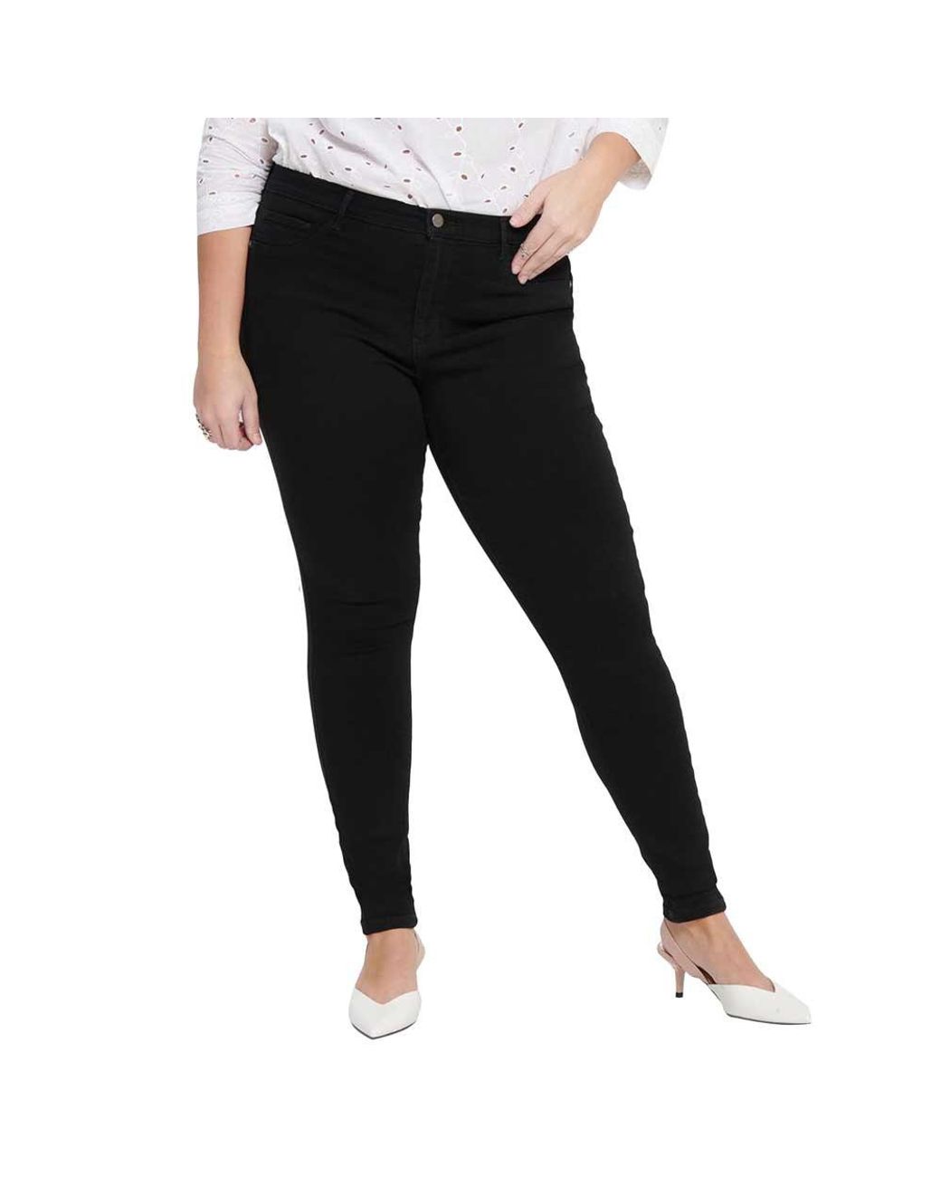 ONLY Storm Push Up Skinny Jeans in Black | Lyst