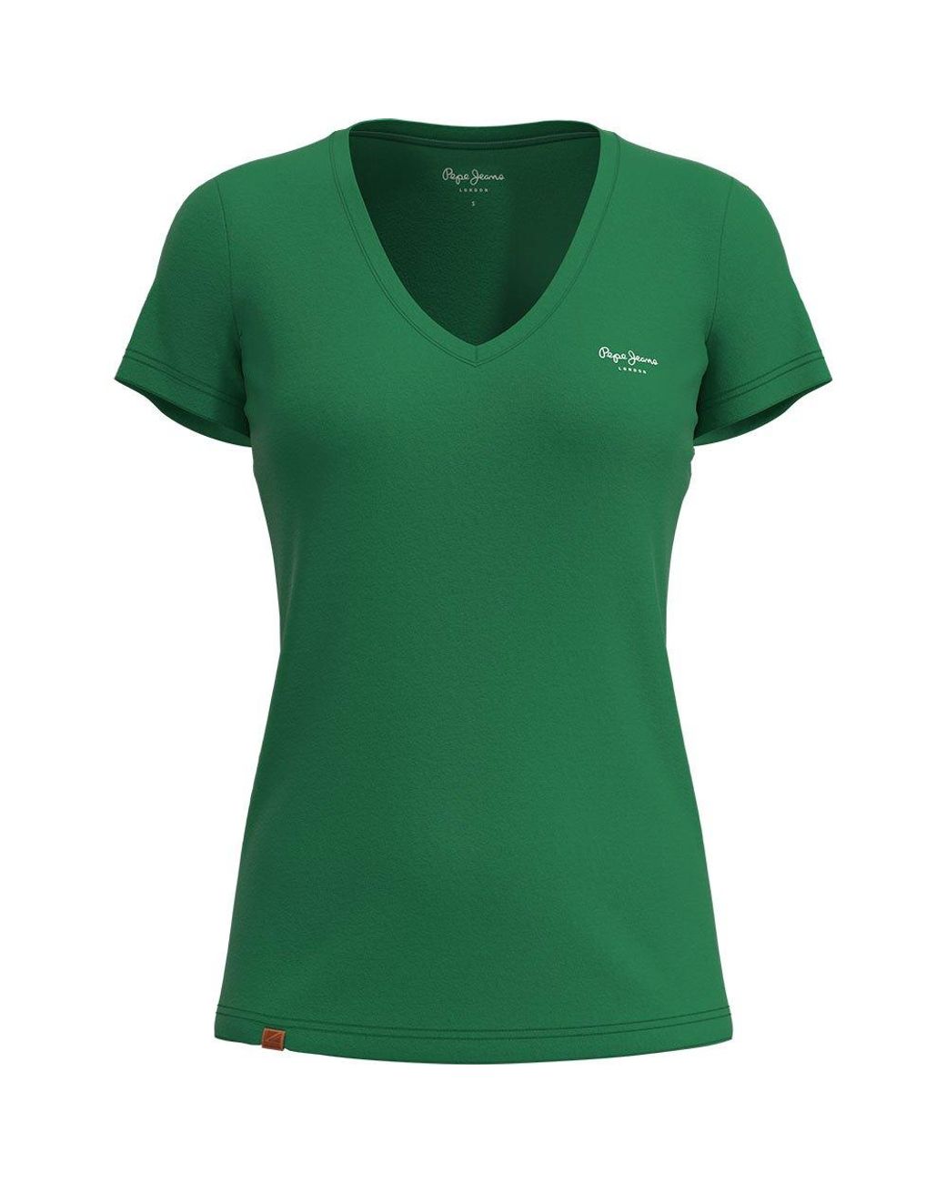 Pepe Jeans Pepe Jean Violette T-hirt in Green | Lyst