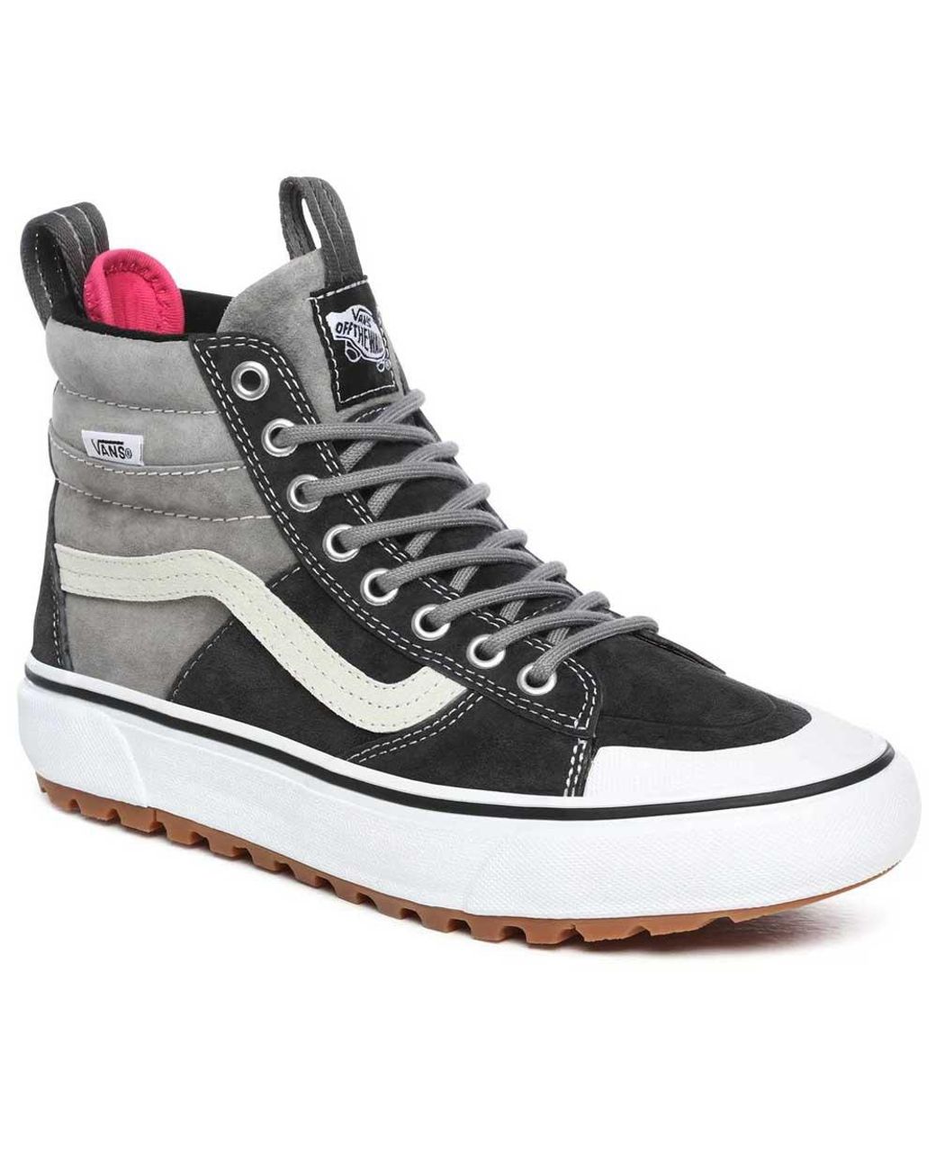 Vans Leather Sk8hi Mte 2.0 Dx in Grey (Gray) for Men Lyst