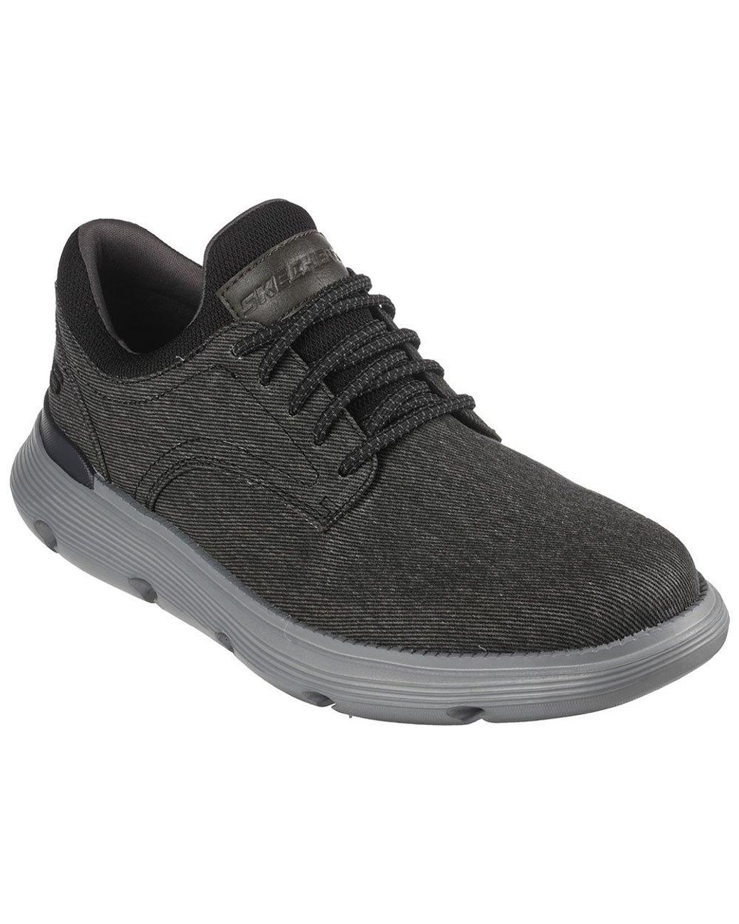 Skechers Garza - Romano Trainers in Black for Men | Lyst