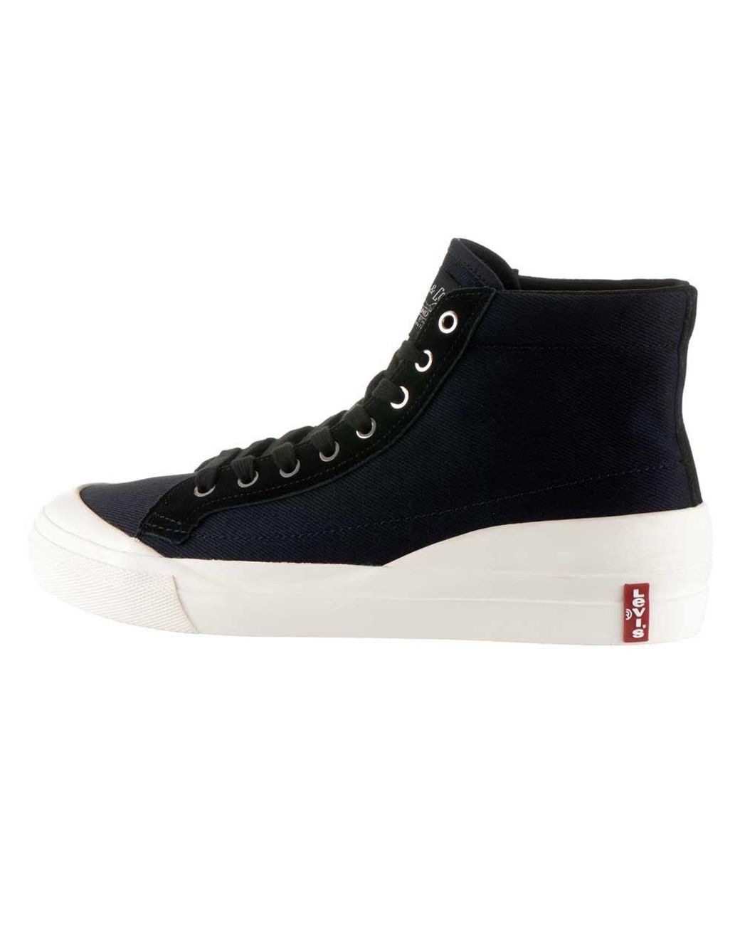 Levi's Ls1 High Trainers in Black for Men | Lyst