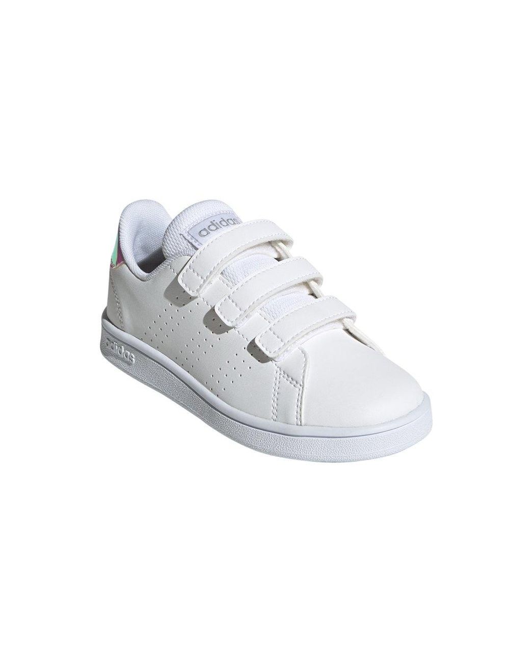 adidas Advantage Velcro Trainers Child in White for Men | Lyst