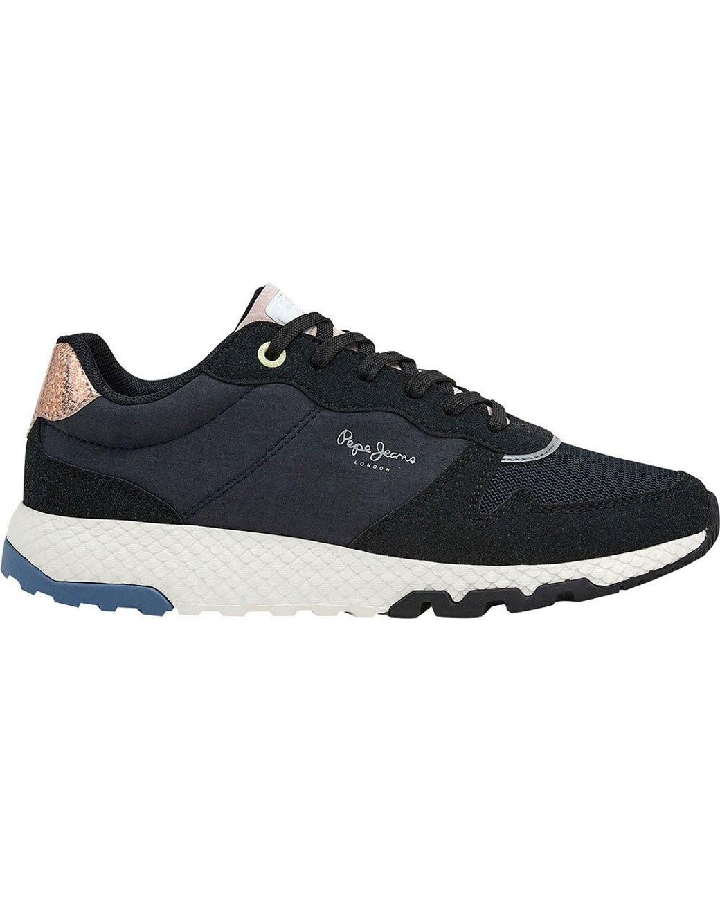Pepe Jeans Koko Yto Trainers in Blue | Lyst
