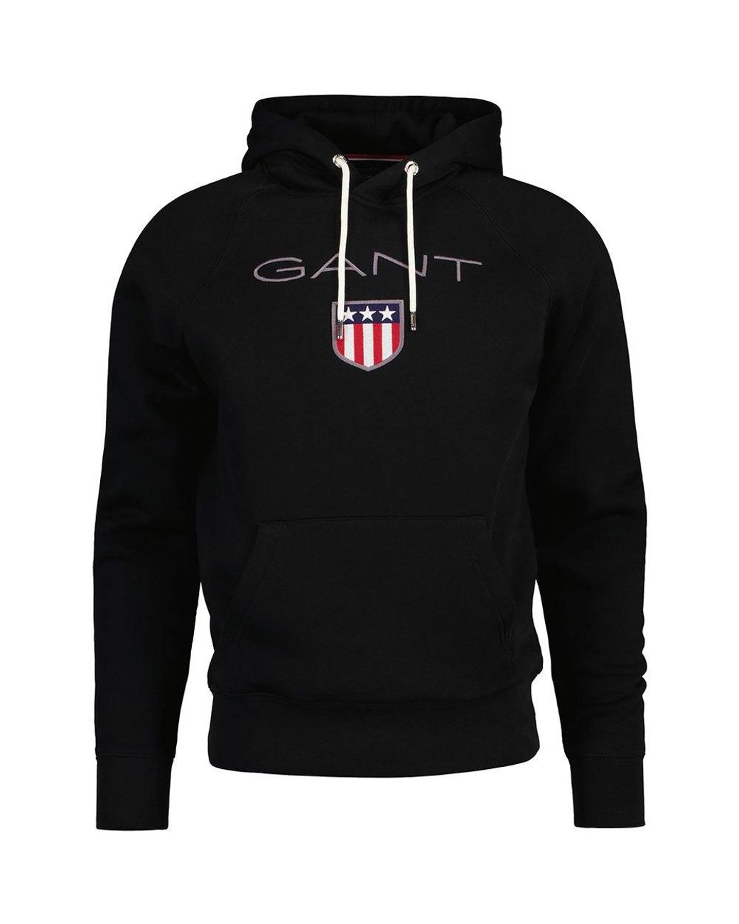 GANT Shield Hoodie in Black for Men | Lyst
