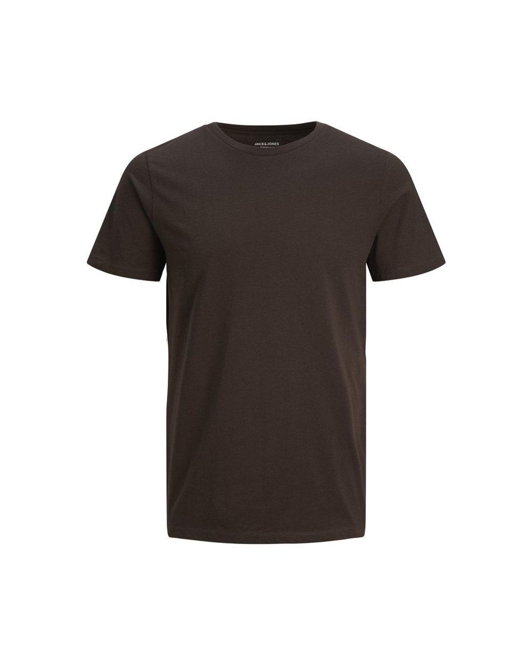 Jack & Jones Organic Basic Short Sleeve O-neck T-shirt in Black for Men |  Lyst