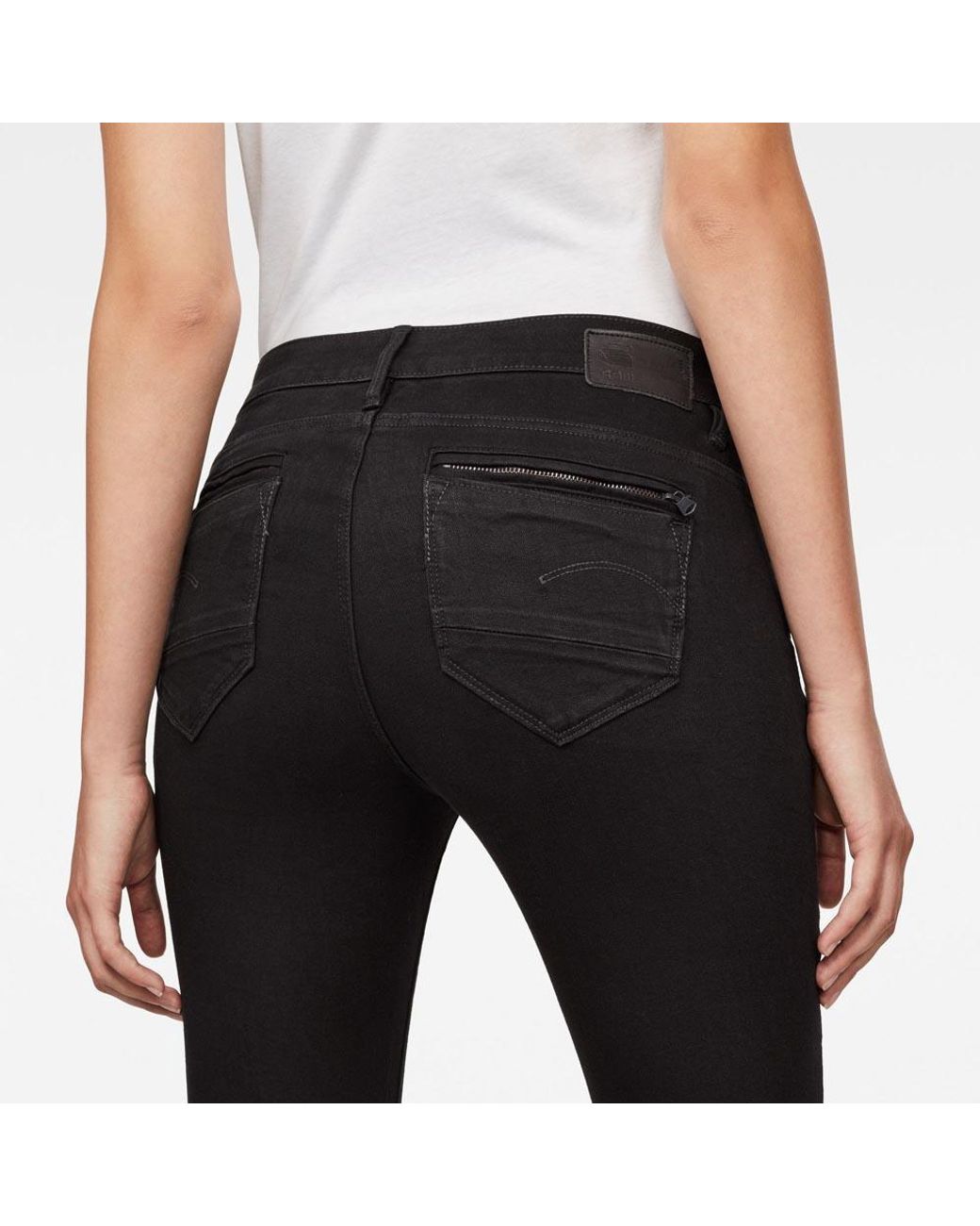 midge zip mid skinny jeans