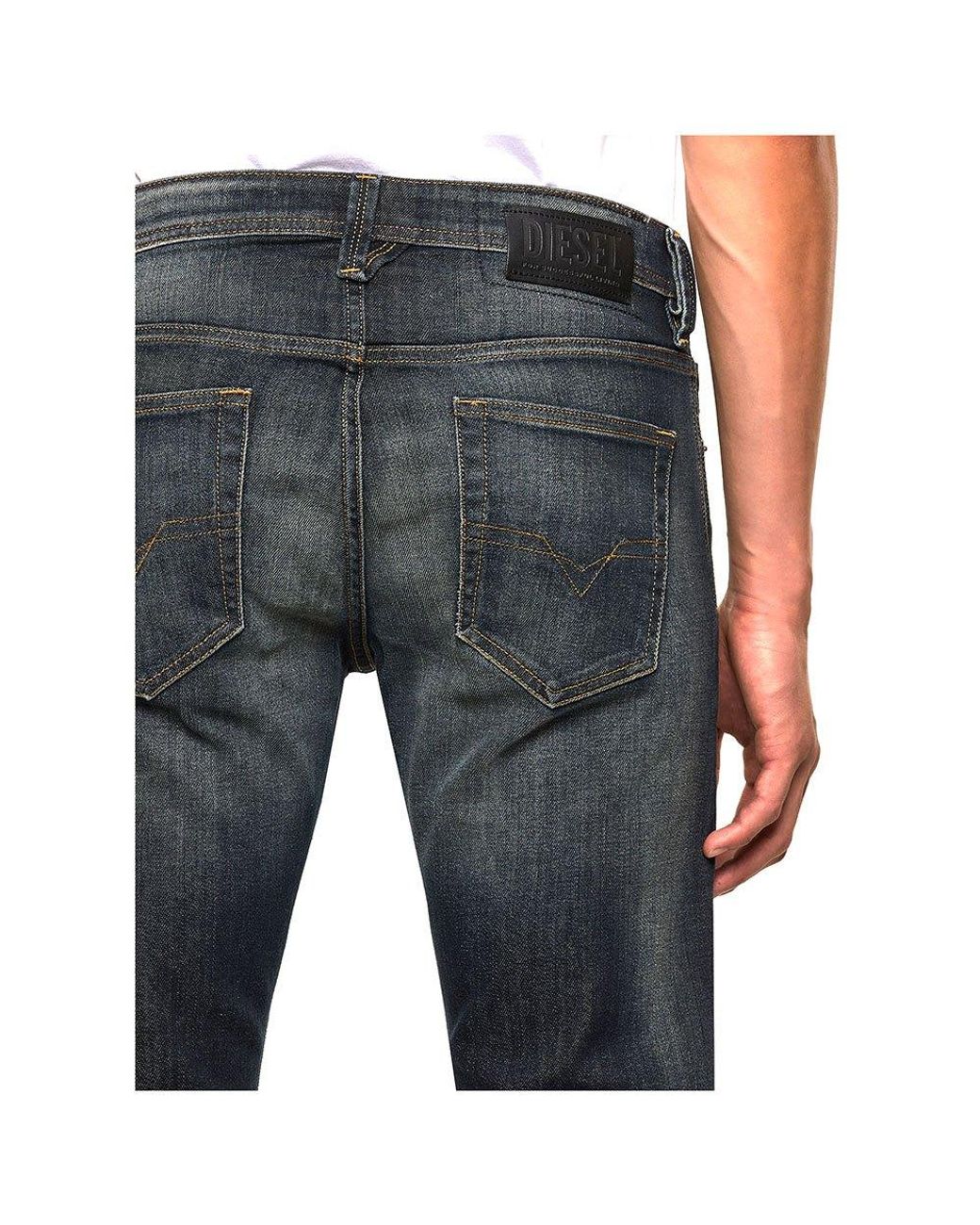 DIESEL Cotton Larkee 009ep Jeans in Denim (Blue) for Men | Lyst