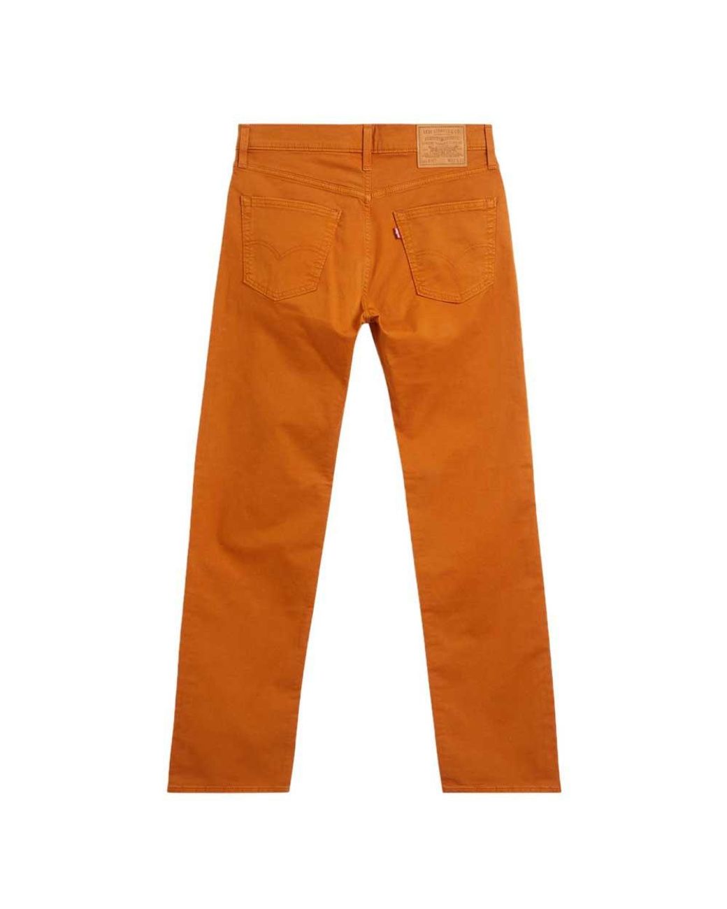 Levi's 511 Slim Jeans in Orange for Men | Lyst