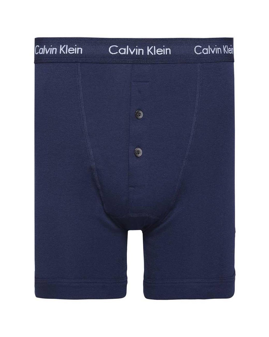 Calvin Klein Cotton Men's Black Button-fly Boxer Briefs for Men - Lyst
