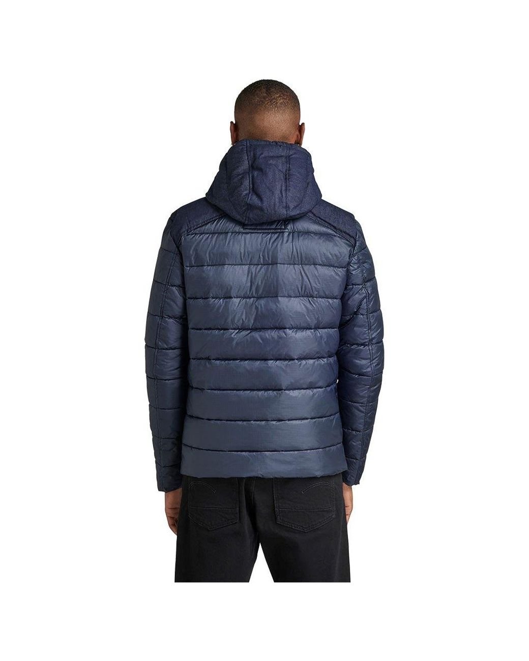 G-Star RAW Attacc Quilted Jacket in Blue for Men | Lyst
