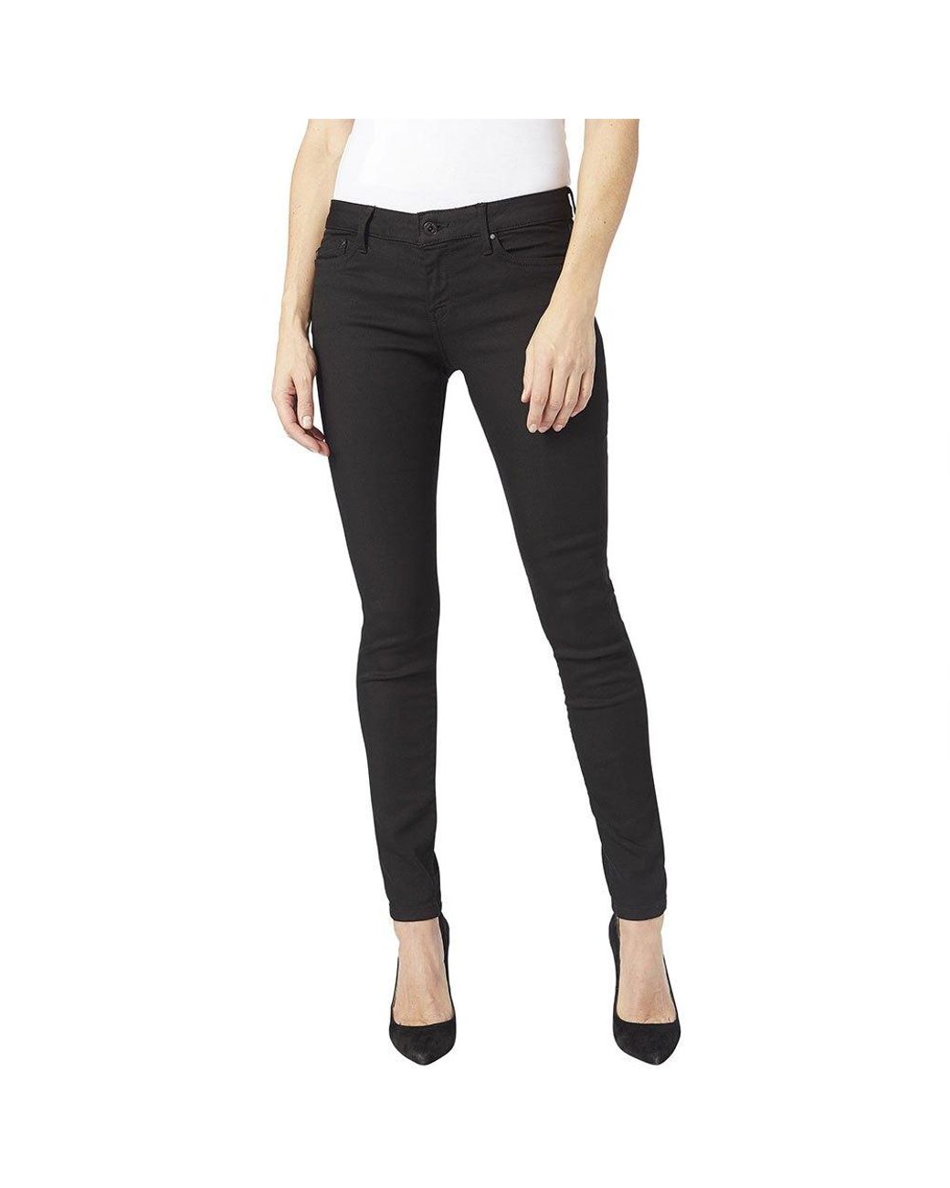 Pepe Jeans Pixie Jeans in Black | Lyst