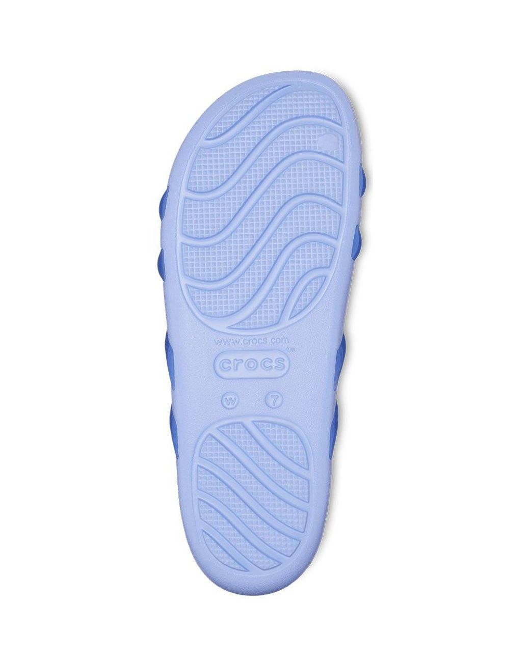 Crocs™ Splash Glossy Strappy Clogs Eu 34-35 Woman in Blue | Lyst
