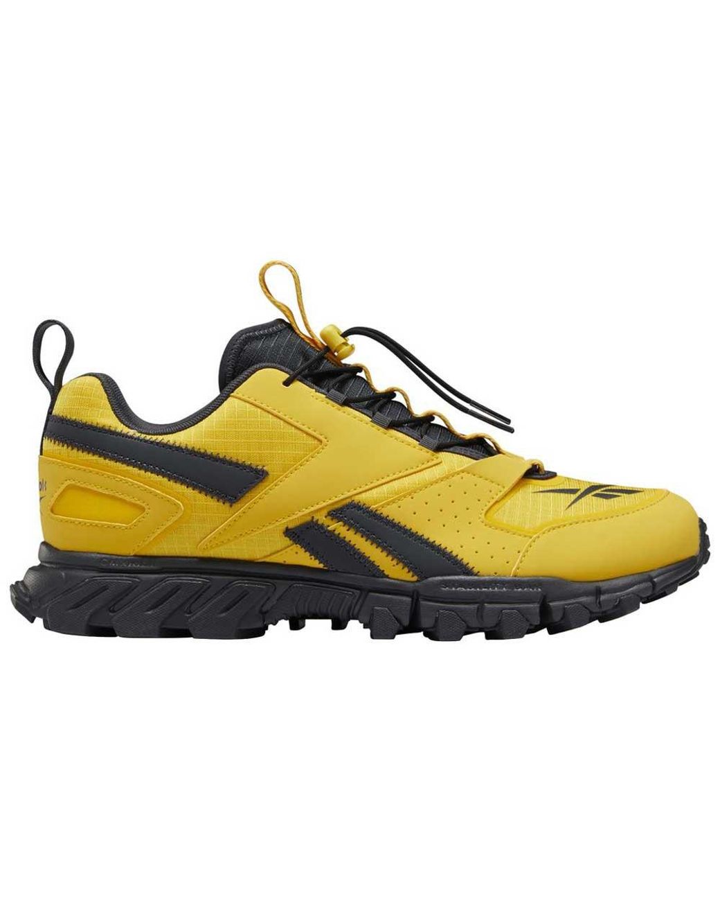 reebok yellow sport shoes