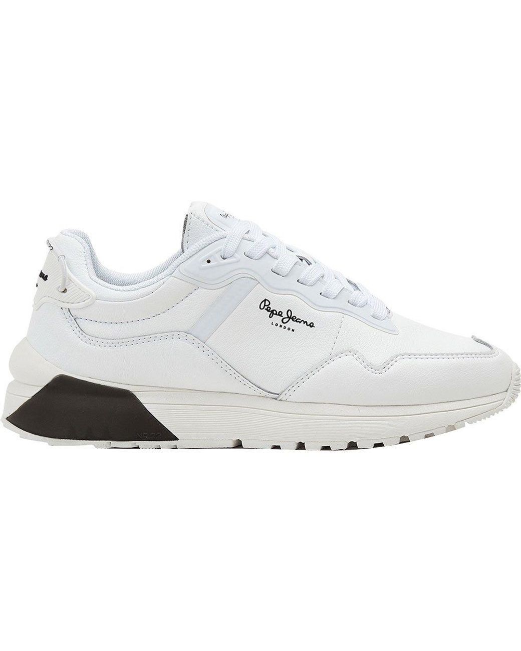 Pepe Jeans No22 22 Bass Trainers in White | Lyst