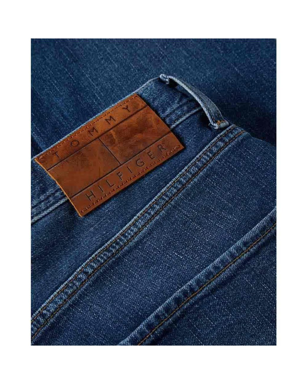 Tommy Hilfiger Denton Straight Fit Jeans in Blue for Men | Lyst