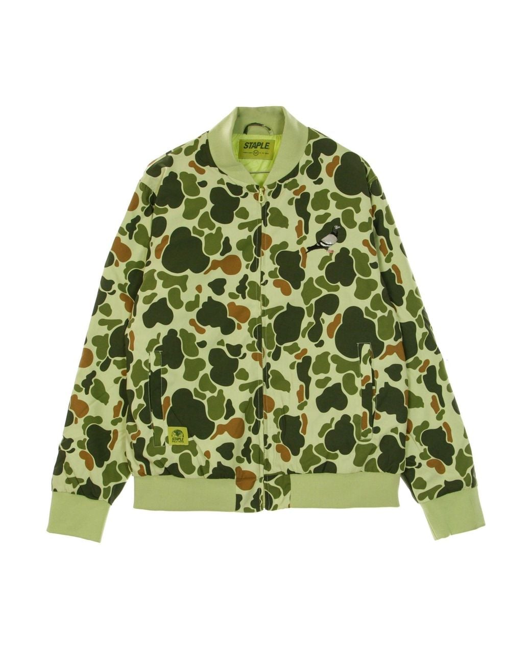 Staple Green Classic Pigeon Bomber Jacket Bomber Jacket for men