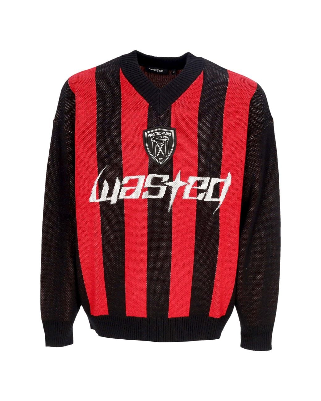 Wasted Paris Red Sweater Blade Sweater for men