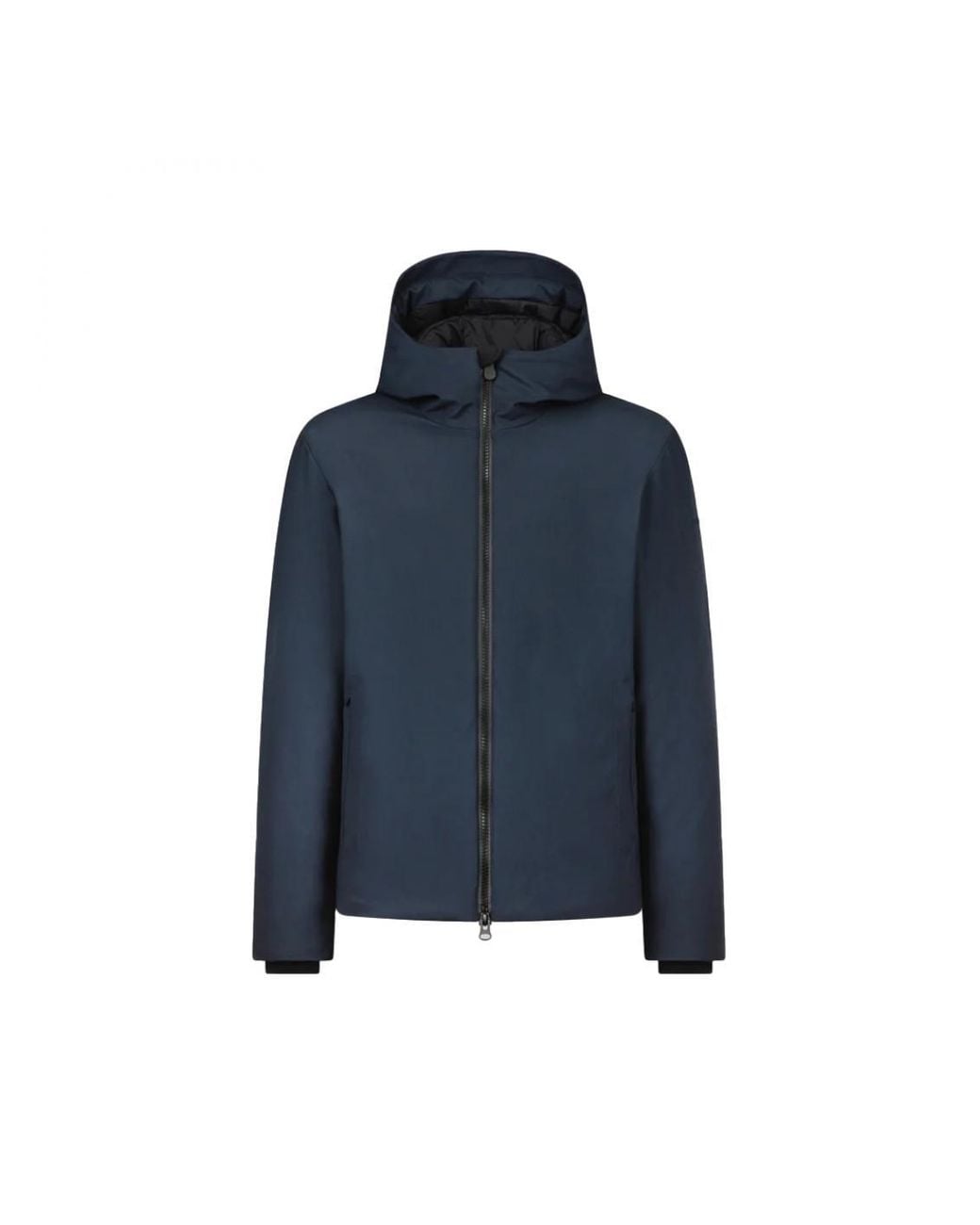 Save The Duck Kort Met Kap En Rits Sabal 90010 in het Blue voor heren