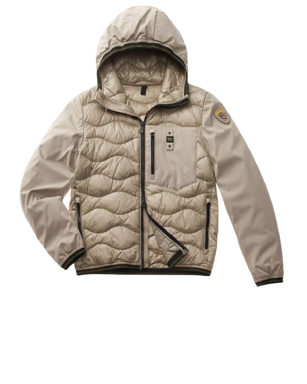 Blauer Multicolor Coats for men