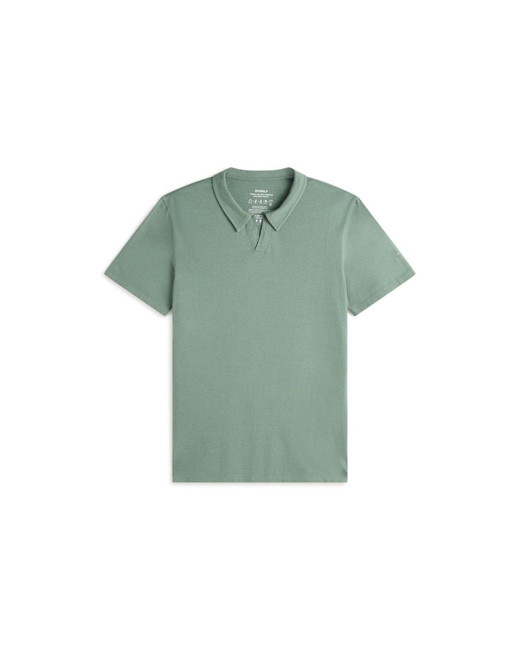 Ecoalf Green Polo Verde Enzoalf for men