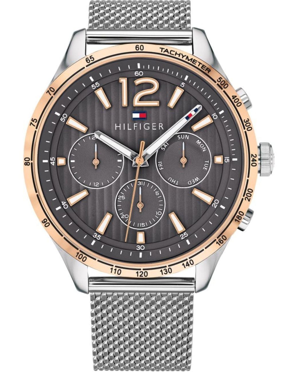 Tommy Hilfiger Gray Clock 1791466 for men