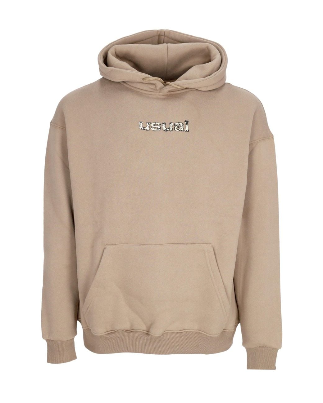 USUAL Natural Hoodie Bones Hoodie for men