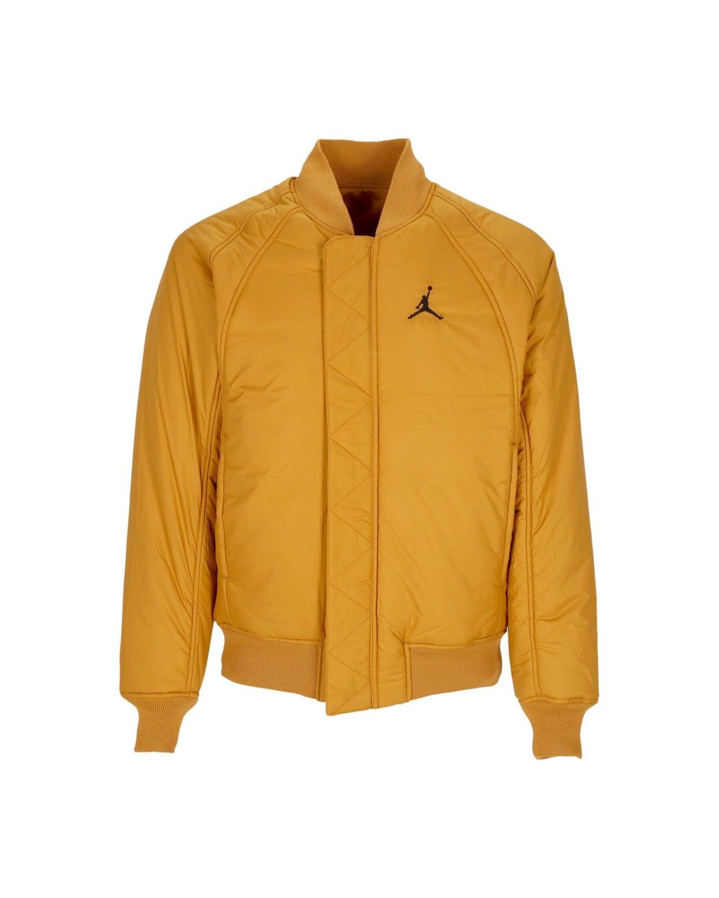 Nike Yellow College Jacket Essentials Varsity Reversible Jacket for men