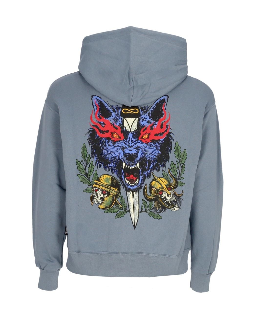 Propaganda Mannen Hoodie Weerwolf Hoodie in het Gray voor heren