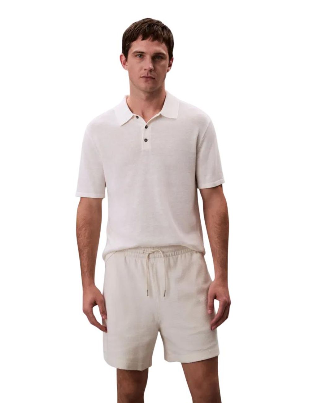 Calvin Klein Witte Short in het Multicolor voor heren