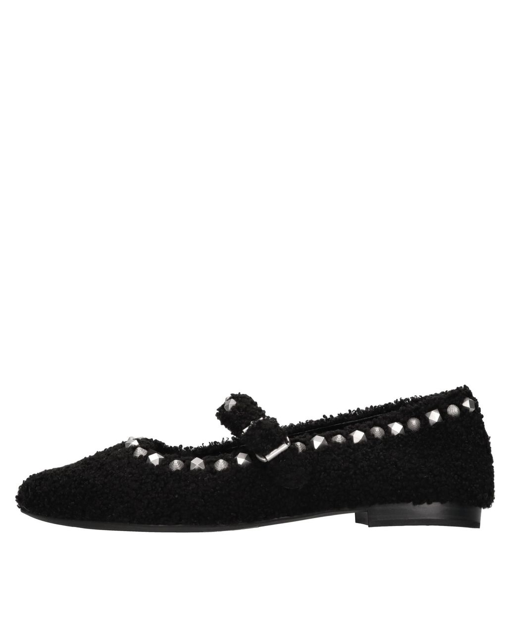 Ash Black Flat Shoes