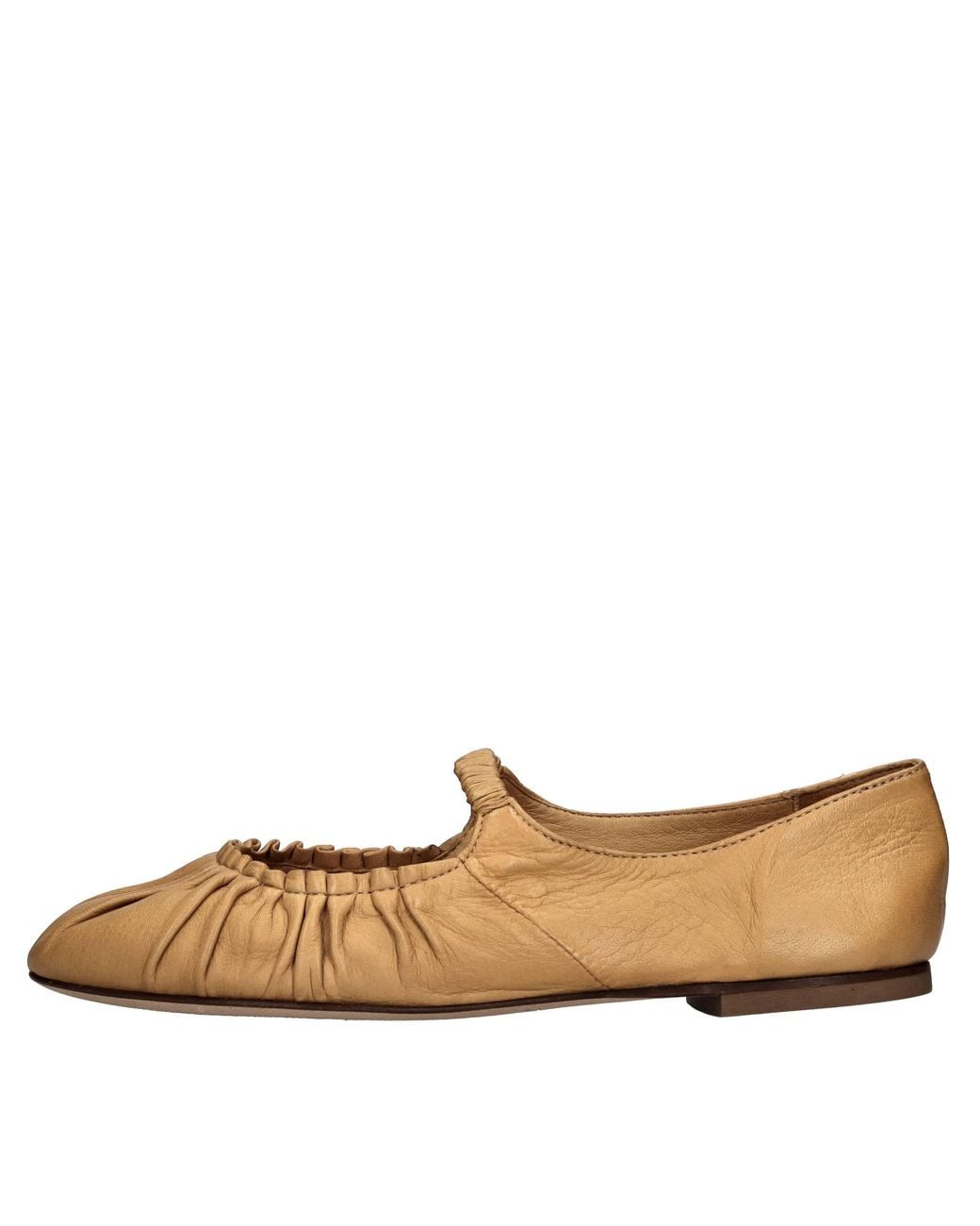 LORENA PAGGI Brown Flat Shoes