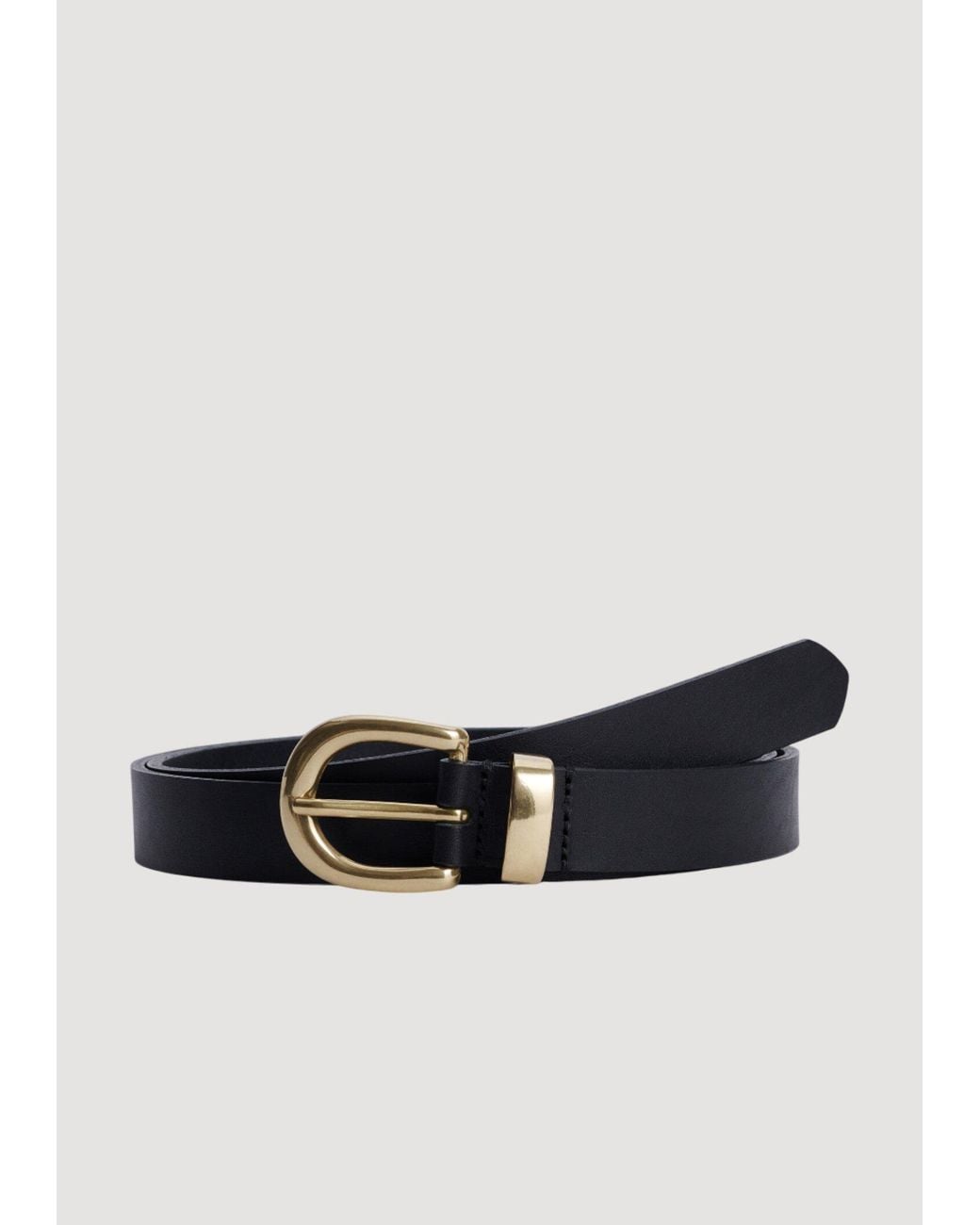 sunflower White Simple Belt Brass for men