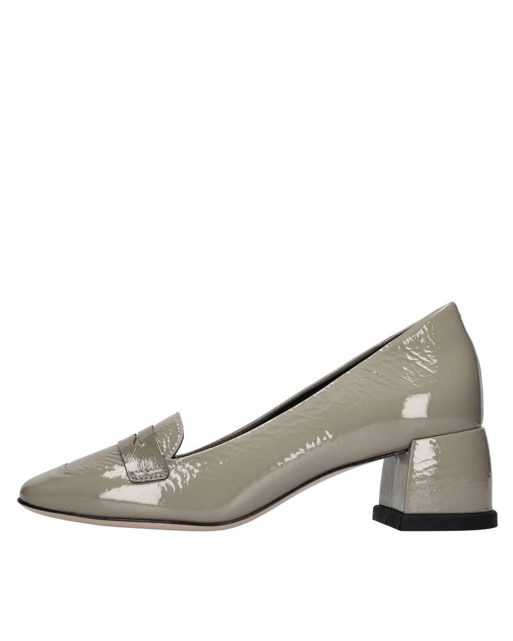 Vicenza Gray Flat Shoes