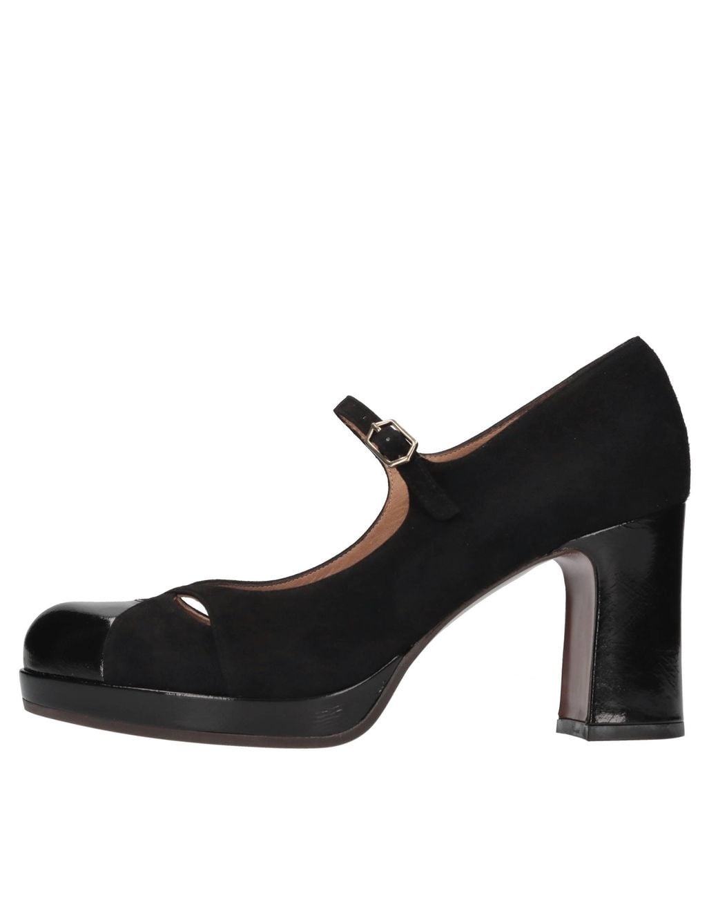 Chie Mihara Black With Heel
