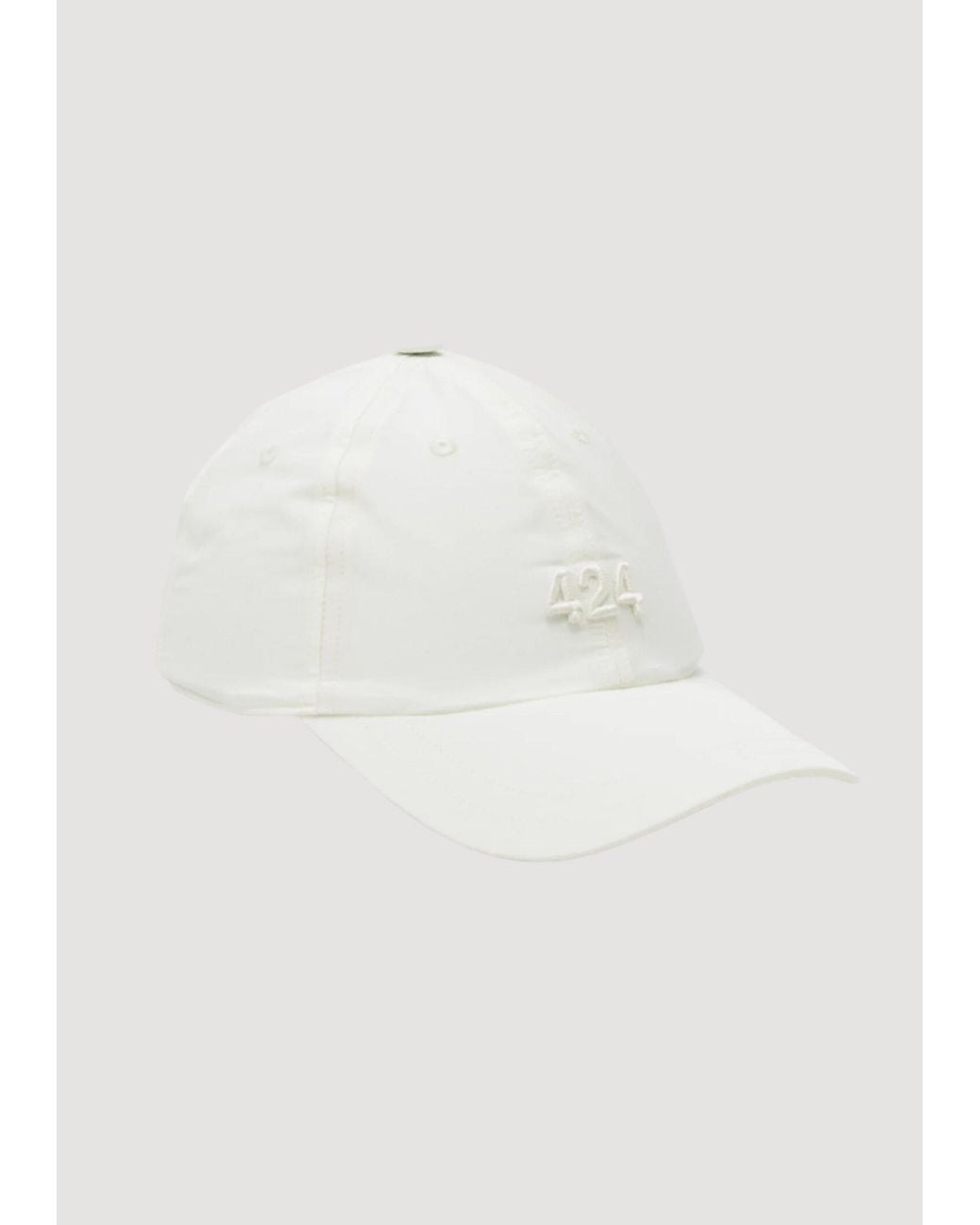 Sombrero De Algodon 424 de hombre de color White