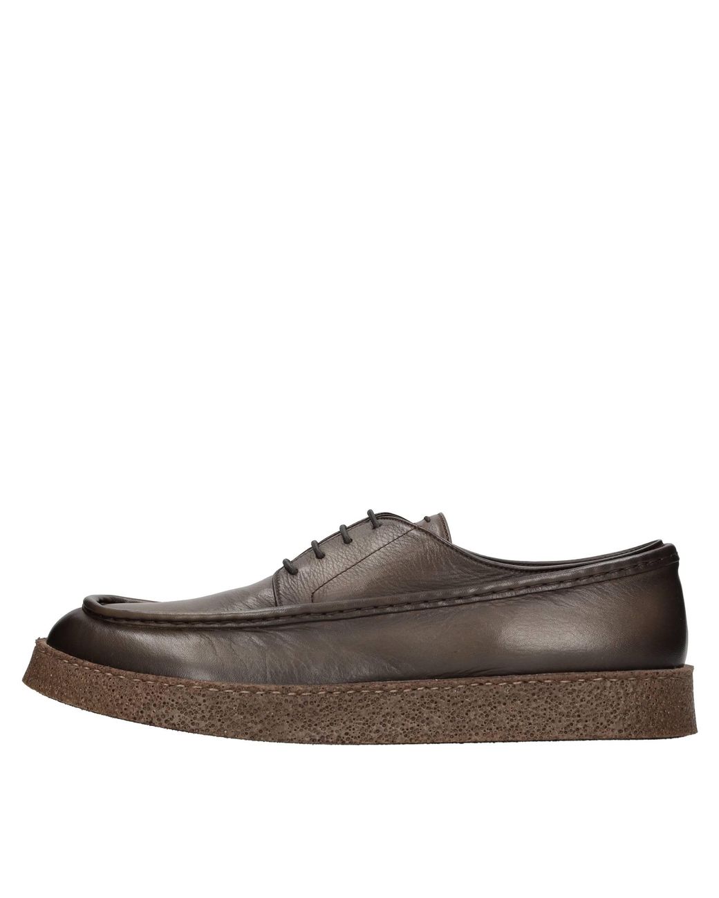 Pantanetti Brown Flat Shoes for men