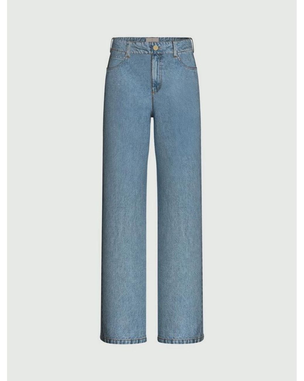 Marella Blue Wide Leg Jeans Jeans for men